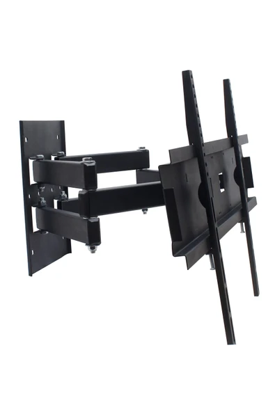 Powermaster PWR-H48 22''-55'' Çift Kollu Kilitli Hareketli Duvar Askı Aparatı - 5