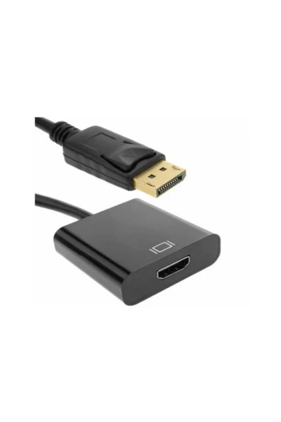ulu Displayport To HDMI Kablo Display Port Hdmi Çevirici Adaptör 4K -1080p - 4