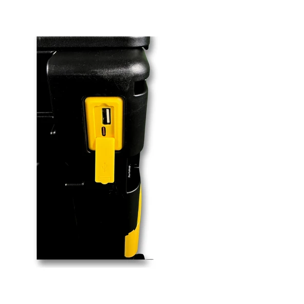 Ultra Geniş, 8 Tekerlekli, 85 Lt Siyah Katlanır Alışveriş Arabası - Merdiven Çıkan - 3