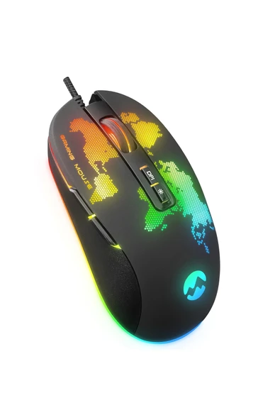 Everest Oyuncu Gaming Mouse Javelin Gx69 4800 Dpı Makro Yazılımlı Rgb Drag Click