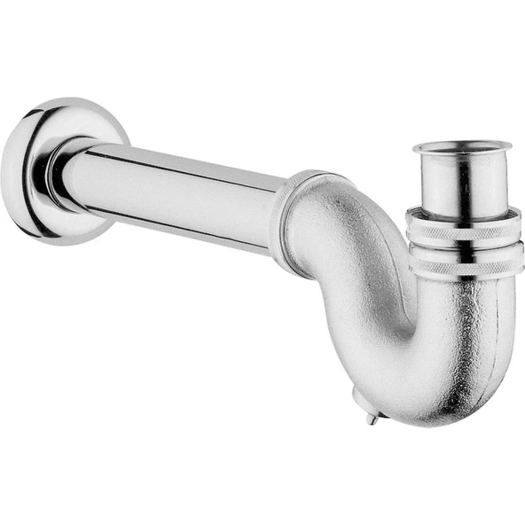 VitrA A45118 Lavabo Sifonu, P Tipi, Krom