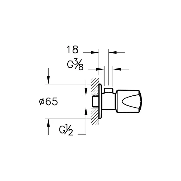 Artema A45206 Ara Musluk, Krom - 2