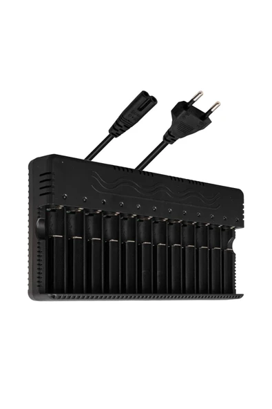 Powermaster PMR-21526 12'li 6400 mAh 4.2 Volt Lityum Pil Şarj Cihazı