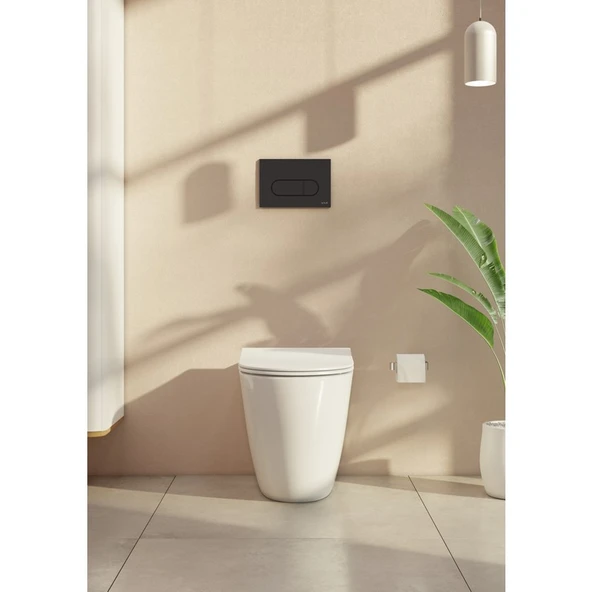 VitrA 740-2211 Mekanik Kumanda Paneli, Mat Siyah - 2