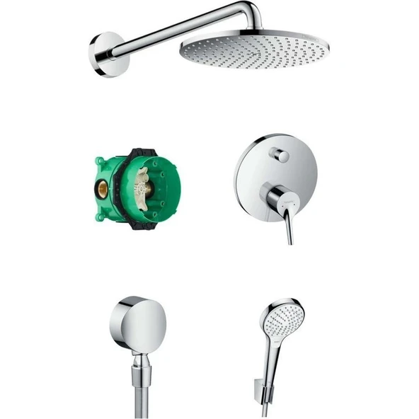 Hansgrohe Talis S Ankastre Banyo Seti - Krom