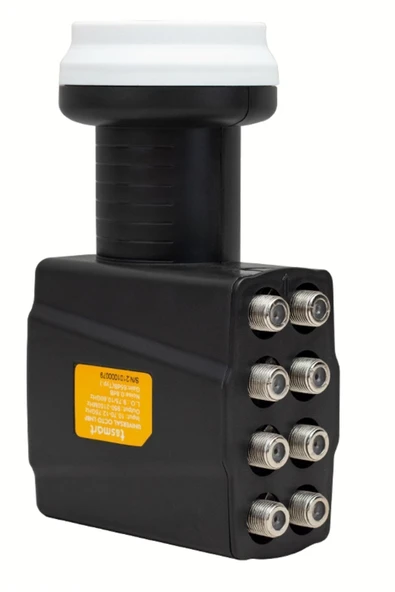 Tsmart Full Ultra Hd 3d 4k Uyumlu Yağmur Korumalı Ikili Tekli 8 Li Sekizli Çanak Uydu Lnb