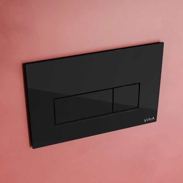 VitrA Root Square 740-2350 Kumanda Paneli, Siyah - Resim 4