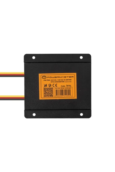 Powermaster PM-7896 24-12 Volt 5 Amper Oto Konvertör Voltaj Düşürücü - 2