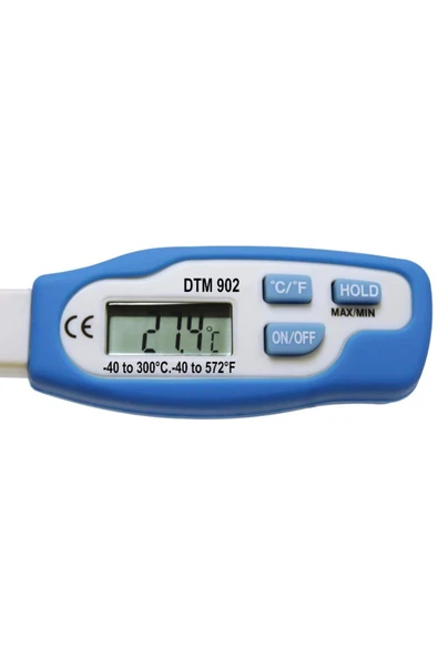 Powermaster Saplamalı Termometre Yoğurt Mayalama ve Et Derecesi Ölçmeye Uygun DTM 902 - Resim 3