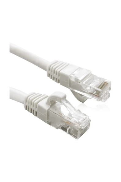 Powermaster 15 m Cat6 Lan Fabrikasyon Internet Data Kablosu(ethernet Modem Rj45 Uçlu Jacklı Network Adsl)