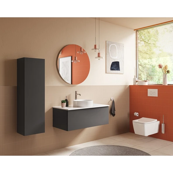 VitrA Metropole 7672B003-0559 Rim-ex Asma Klozet, 56 cm, Beyaz - 6