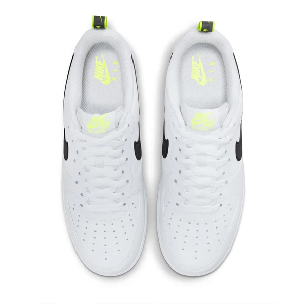 Nike Air Force 1 '07 Erkek Beyaz Spor Ayakkabı   DZ4510-100 - Resim 5