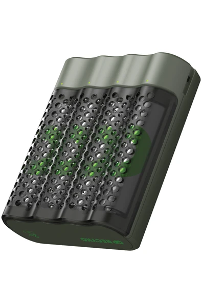 GP M452 USB Hızlı Şarj Cihazı 4 Adet 2600 AA Kalem Pilli Set - 3