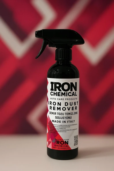 IDR Iron Dust Remover 600 ML – Demir Tozu Sökücü | Fren Tozu ve Metal Partikül Temizleyici – Iron Chemical