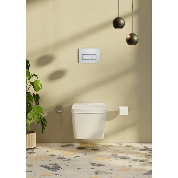 VitrA Metropole 7672B003-0559 Rim-ex Asma Klozet, 56 cm, Beyaz - 2