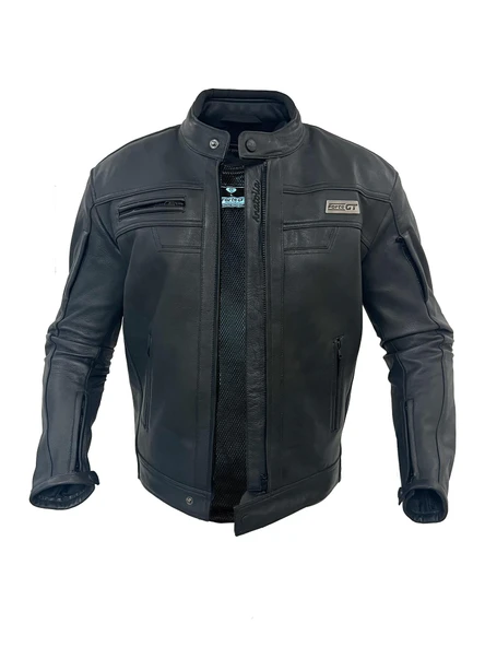 Forte Gt 2002000 Anatolia Deri Full Koruma Mevsimlik Motosiklet Montu Large Beden Siyah - 4