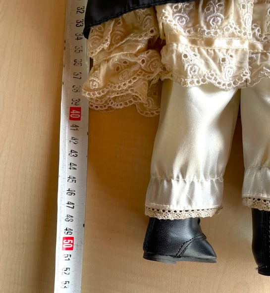 1987 YAPIM DAMGALI PORSELEN BEBEK OYUNCAK BEBEK - 3