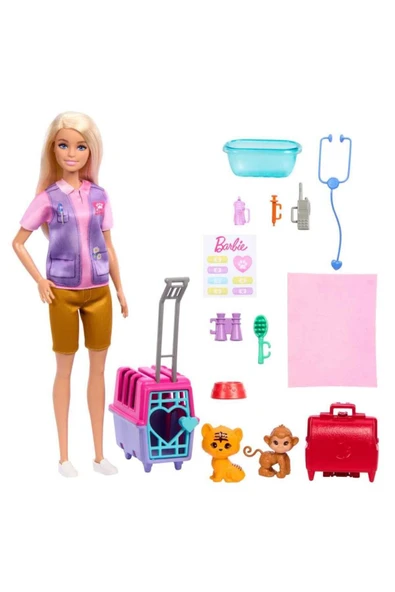 Barbie Veteriner Mini Oyun Seti Hrg50 - 6