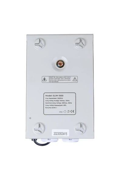 Powermaster SLIM-1500 Otomatik 1500 Watt Voltaj Kombi Regülatörü - 3