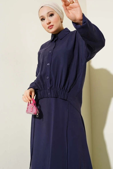 Lastik Detaylı Etekli İkili Takım Parlement - Resim 2