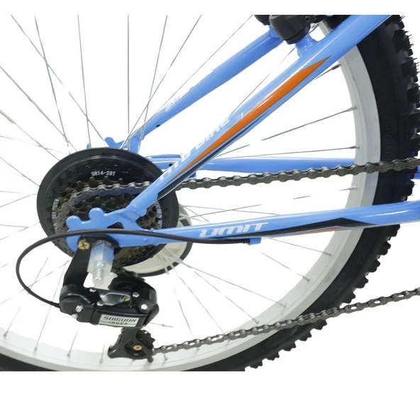 Ümit Explorer 26 Jant  V Fren 21 Vites Dağ Bisikleti Mavi - Resim 2