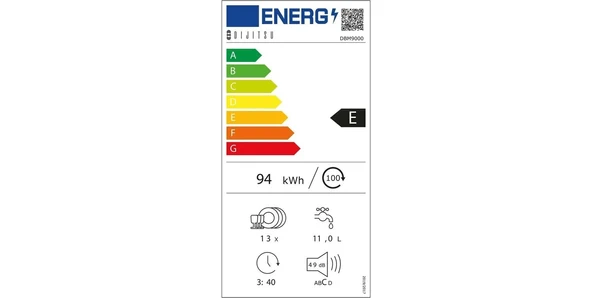 Dijitsu DSB 7000 7 Programlı Tezgah Üstü Bulaşık Makinesi - 4