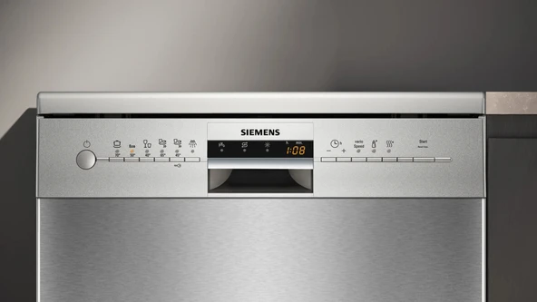 Siemens SN216I00DT iQ100 Solo Bulaşık Makinesi 60 cm Fırçalanmış çelik parmak izi tutmaz - 2