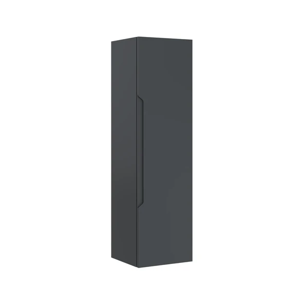 Orka Messina 40 cm Mat Antrasit Banyo Çamaşır Boy Dolabı ürün görseli