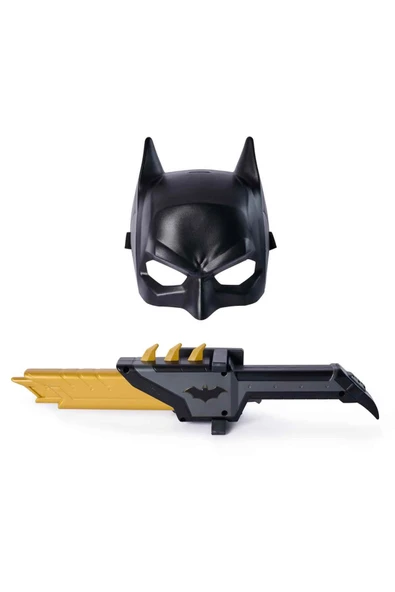 DC Batman Işıklı Kılıç ve Maske Seti – 60 cm Uzayabilen Işıklı Kılıç, Kahraman Kostüm Oyuncağı