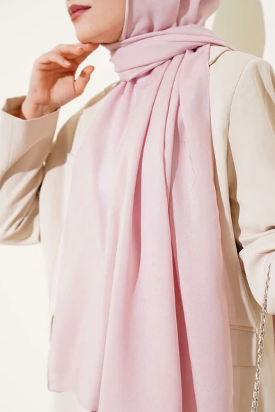Rami Naturel Şal Pudra -02 - Resim 4