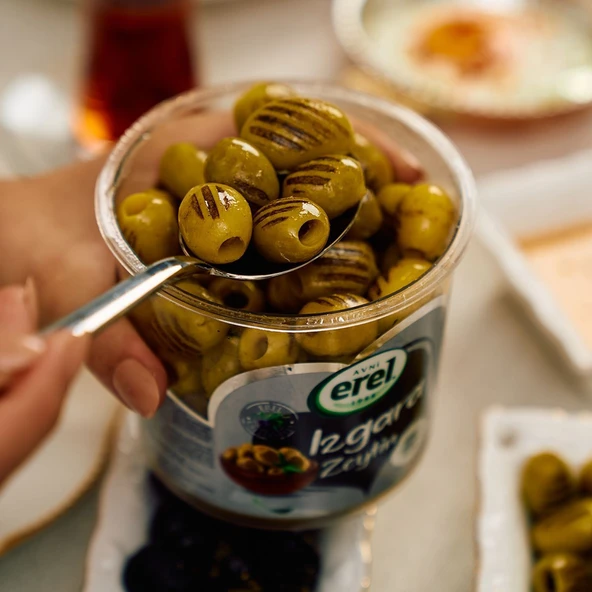 Avni Erel Zeytinleri Izgara-Çizik-Biberli-Kuru Sele 4 lü Lezzet Paketi - Resim 6