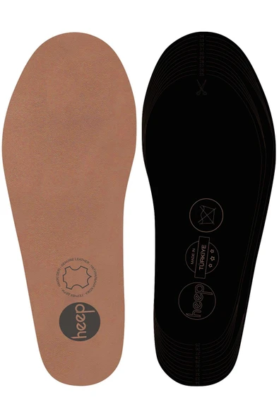 Heep Hakiki Deri Ve Anatomik Taba 25-35 Numara Çocuk Ayakkabı İç Tabanlığı ürün görseli