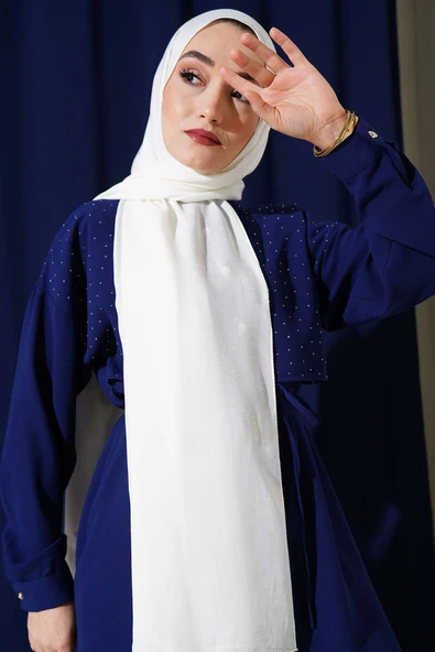 Rami Naturel Şal Ekru -104 - Resim 2