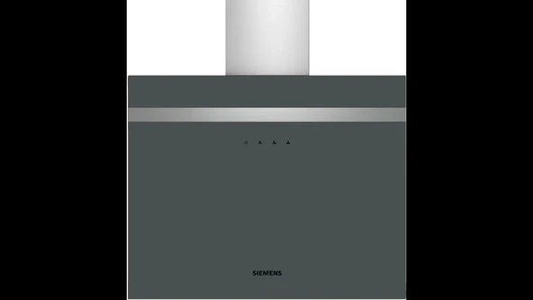 Siemens LC65FCJ00T iQ300 Duvar Tipi Davlumbaz 60 cm şeffaf cam titanyum baskılı ürün görseli