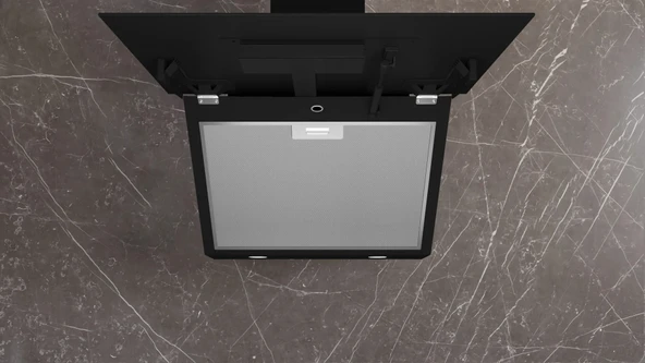 Siemens LC66KPJ60T iQ300 Duvar Tipi Davlumbaz 60 cm Siyah Cam - Resim 4