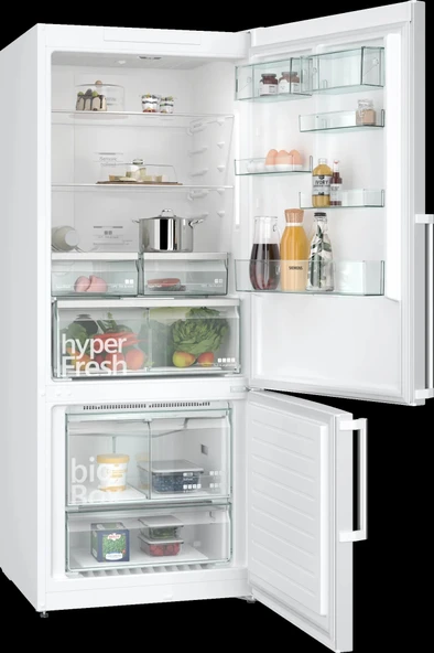 Siemens KG76NCWE0N iQ500 Alttan Donduruculu Buzdolabı - 2