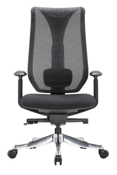 Hunt Mobilya Roha Siyah Kumaş Ofis Makam Koltuğu