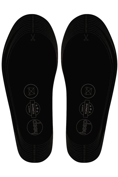 Heep Hakiki Deri Ve Anatomik Taba 25-35 Numara Çocuk Ayakkabı İç Tabanlığı - Resim 3