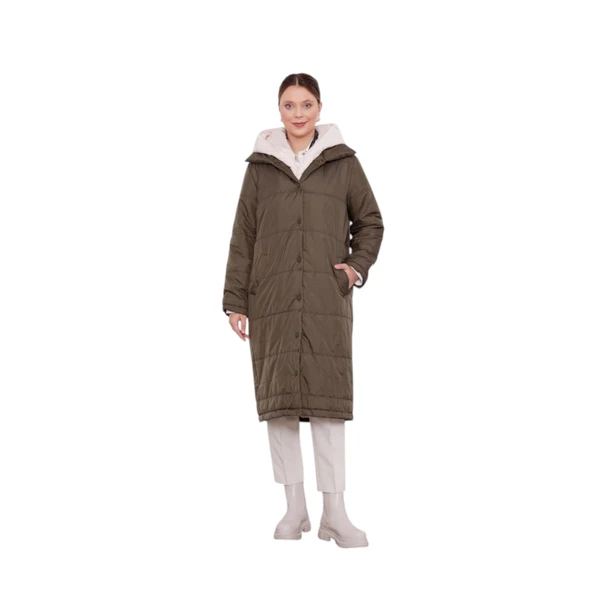 Çift Renk Şişme Mont ürün görseli 1