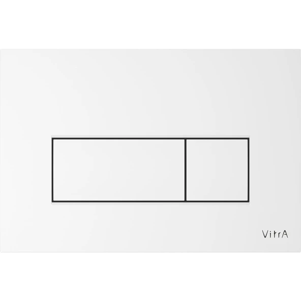Artema VitrA Root Square 740-2300 Kumanda Paneli, Parlak Beyaz
