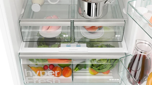 Siemens KG76NCWE0N iQ500 Alttan Donduruculu Buzdolabı - 5