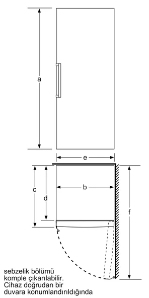 Siemens GS24VVWE0N iQ300 Solo Derin Dondurucu 146 x 60 cm Beyaz - 6