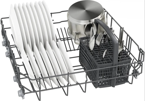 Siemens SN216I00DT iQ100 Solo Bulaşık Makinesi 60 cm Fırçalanmış çelik parmak izi tutmaz - 5