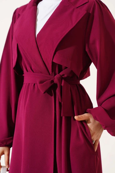 Kuşaklı Yazlık Kap Mürdüm - Resim 4