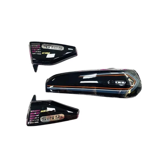 Cg Kesik Depo ve Yan Kapaklar Siyah - 1