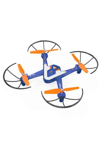 Işıklı USB Şarjlı Uzaktan Kumandalı Night Hawk Stunt Drone 22,5 cm – LED Işıklı, 16 Farklı Hareketli Uçuş - Resim 2