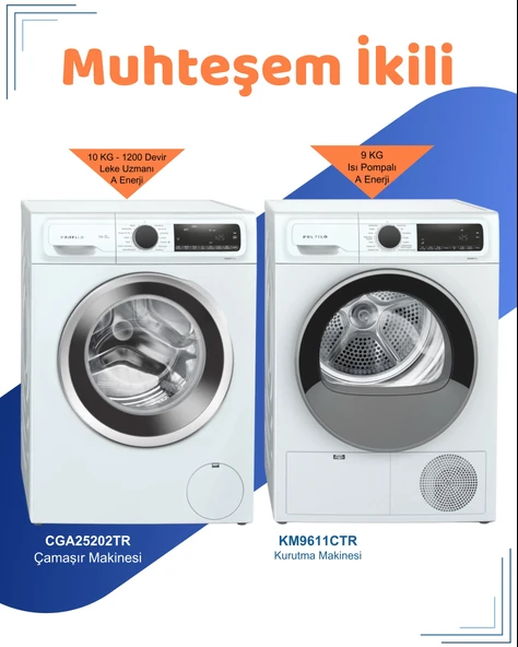Profilo 2'li Avantajlı Set ( CGA25202TR - KM9611CTR ) ürün görseli