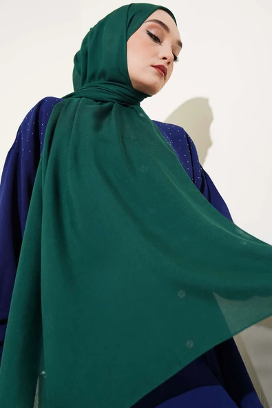 Rami Naturel Şal Zümrüt -135 - Resim 2