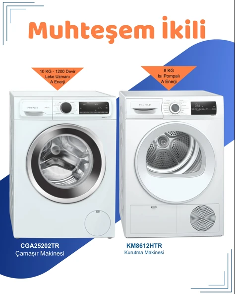 Profilo 2'li Avantajlı Set ( CGA25202TR - KM8612HTR ) ürün görseli