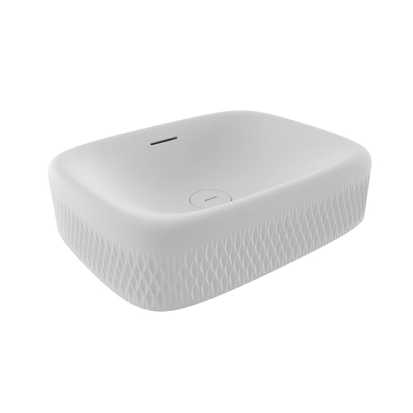 Bocchi New Age Tezgah Üstü Lavabo 55 cm Mat Beyaz 1411-002-0125 ürün görseli